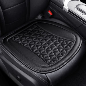 SEAMETAL Car Seat Cover Universal Car Seat Cushion Protector Breathable Fabric Mat 3D Bump Design Triangle Embossed Ventilated Cool Auto Seat Cushions