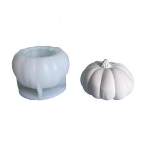Silicone Pumpkin Shaped Mold for Handmade Enthusiasts Aromatherapies Mould Practical Craft Classroom Supplies