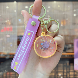 BUY 1 TAKE 2 Flashing Light Keychain Squeeze To Glow Stress Relief Toy Portable Cute Bag Charms Creative Birthday Gift For Children