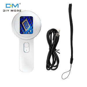 กล้องจุลทรรศน์ความละเอียดสูงดิจิตอลแบบมือถืออินเตอร์เฟซ C สำหรับการระบุการบำรุงรักษาการตรวจสอบคุณภาพการแว่นขยายแบบมือถือเครื่องประดับ