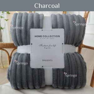 CozyHome Velvet Blanket Coral Fleece Soft Plush Sofa Office Use 150cm x 200cm Blanket for Sofa Couch Bed Comforter Cozy Comfy Furry Thick Colorful BXC