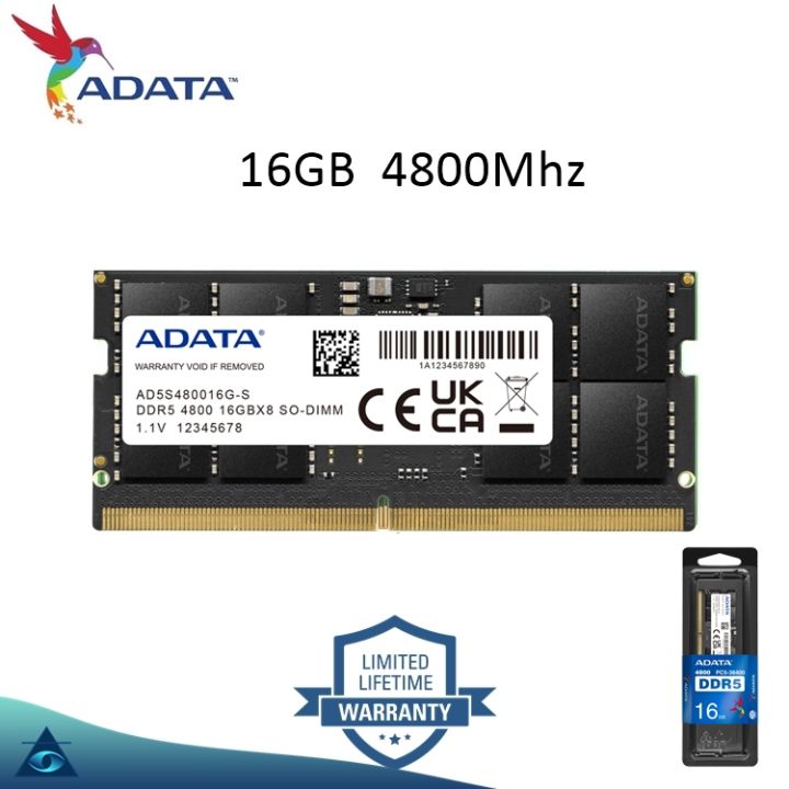 ADATA DDR5 Sodimm Laptop RAM Memory 32GB 16GB 8GB 4800 Mhz 5600 Mhz ...