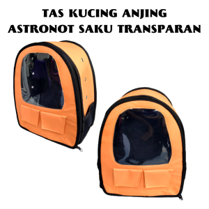 TAS KUCING PET CARGO TAS RANSEL CARRIER GENDONG KUCING KELINCI ANJING ASTRONOT KEKINIAN DUA SAKU