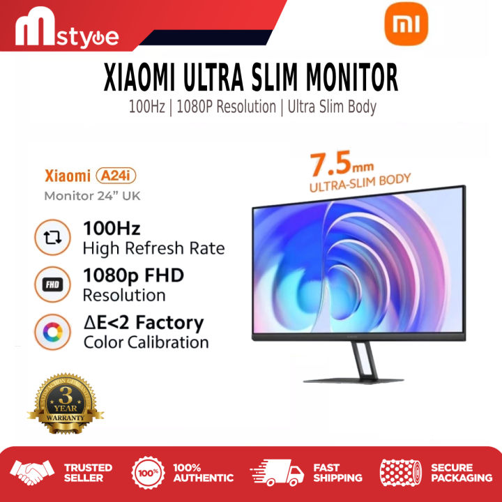Xiaomi Mijia A24i A27i & G27i Gaming Monitor | 24”/27” IPS FHD | 100Hz ...