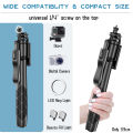 TNW L16/L18 Wireless Selfie Stick Tripod Stand Bluetooth Monopod Foldable with 1/4 Adapter for Gopro DSLR Cameras Phones. 