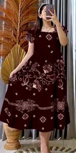 Terbaru Daster Rayon Halus Panjang Busui Semata Kaki & Selutut