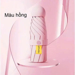 Ô che mưa gấp gọn mini dù mini bỏ túi ô dù che nắng mưa siêu nhẹ chống tia UV UPF50+ kèm hộp đựng sang trọng