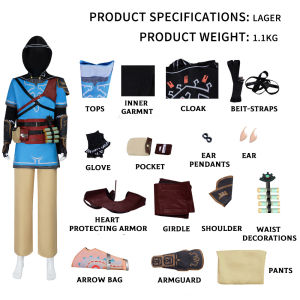 Truyền Thuyết Về Zelda: Skyward cos Quần Áo Liên kết Zelda Bản sao trò chơi cosplay Nhà sản xuất quần áo