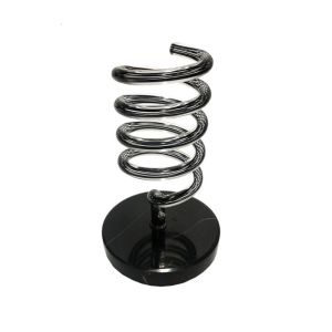 DFYER56 Marble Base Countertop Hair Dryer Holder Plastic No Punch Hair Dryer Bracket Durable Anti-slip Hair Dryer Stand for Home