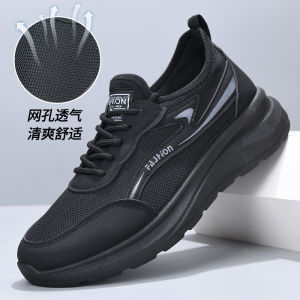 Free Shipping MenS Casual Sneakers Breathable Mesh Design Ultra-Lightweight Comfortable Soft Sole Non-Slip And Durable For Summer Wear
