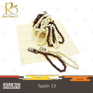 Tasbih Kayu 33 Butir 1 Kodi (20pcs) Souvenir Oleh Oleh Haji Umroh