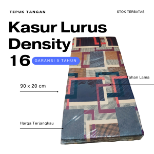 KASUR BUSA LURUS Density 16 Ukuran 200 x 90 cm | Tebal 15 dan 20cm | Matras Kasur Bergaransi