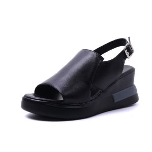 Free Shipping WomenS Thick-Soled Wedge Sandals 2026 Summer New Collection Open-Toe Fashion Sandals Platform-Soled Elegant High-Heeled Sandals