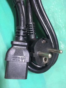 Dây nguồn C19 hai chấu tròn dài 1.8m