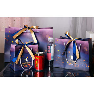 PB093 – PAPER BAG PREMIUM JUMBO MINI MOTIF BINTANG STAR GOODIE BAG GIFT BIRTHDAY HADIAH HAMPERS