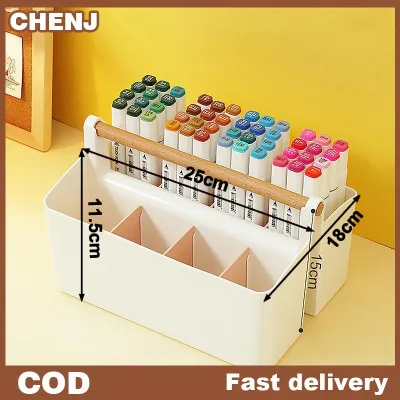 CHENJ Công Suất Lớn Đa Chức Năng Lưu Trữ Chủ Văn Phòng Trường Văn Phòng Di Động Bút Chủ Lưu Trữ Hộp Máy Tính Để Bàn Đồ Lặt Vặt Lưu Trữ Giỏ