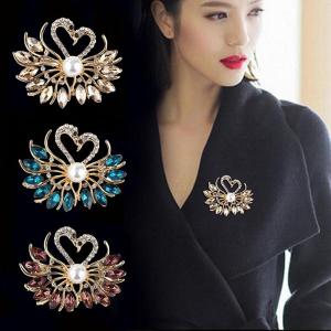 【ZP】 Flash Sale Cute Cute Swan Brooches for Women Wedding Jewelry Vintage Lapel Pins