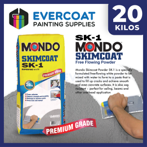 SK-1 Mondo Skimcoat Superfine White Powder 20KG