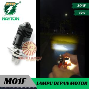 Lampu Utama Rayton M01F H4 D2 Laser 2 Warna With Fan AC/DC Premium