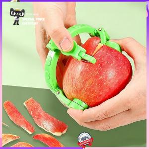 Heavy Duty Apple Peeler Cutter Slicer Manual Hand Crank Rotary Fruit Peeling Tool Multifunction Potato Peeler with Stainless Steel Blade Suction Base for Kitchen Home Travel Fast Peeling