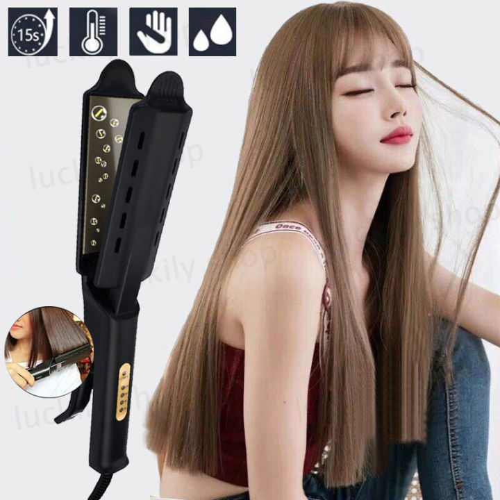 MELEDE Pelurus Rambut Pelat Lebar Pelurus Rambut Profesional Catok