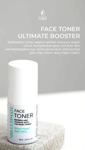 NBS NEW ULTIMATE BOOSTER Face Toner60ml (free pouch)