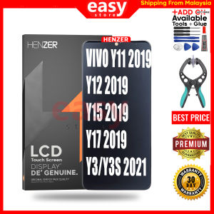ORG HENZER LCD Display For VIVO Y11 2019 / Y12 2019 / Y15 2019 / Y17 2019 / Y3 / Y3S 2021 Compatible Touch Screen