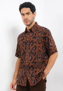 Arjuna Weda Hem Pria Batik Pisang Bali 2