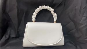 Women Top-handle Bags White Leather Bride Handbags Purse Designer Evening Bags Party Handbag Wedding Clutch Wallet Shoulder Bag2026