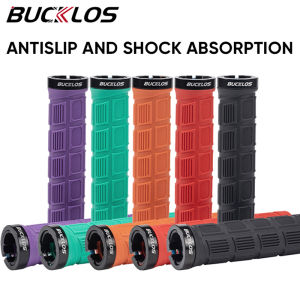BUCKLOS Handle Grip Mtb Handle Grip for Bike Nonslip Soft Rubber Bicycle Grip Handle with Lock Cycling Accessories