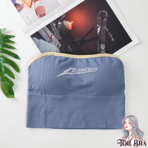 A56 เสื้อชั้นในสตรี เสื้อในผู้หญิง บราCorp Top สายใสปรับได้