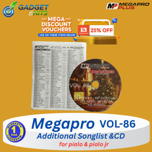 Megapro Plus UPDATED CD VOLUME 86 FOR MP100 PIOLI/PIOLO JR