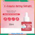 Pigeon Teens X-Foliate Army Serum 20ml - Serum Wajah Menyamarkan Bekas Jerawat - Baby Kids. 