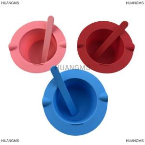 [COD] HUANGMS 400ml Wax Warmer Thickening Heat-resisting Silicone Bowl Hair Removal Waxing Pot