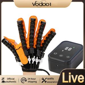 【Vodool】 Rehabilitation Training Glove Hand Exerciser Finger Training Glove for Stroke Recovery