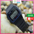 Đồng hồ casio điện tử A158, đồng hồ nam nữ dây thép không gỉ cao cấp full box thiếc. 