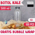 (ECERAN 10 pcs) Botol Kale 500 ml Botol Plastik Kale 500 ml Botol Jus Botol Kopi Botol Minuman. 