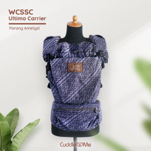 Gendongan Bayi Depan M Shape Cuddle Me WCSSC Ultimo Tenun Jacquard
