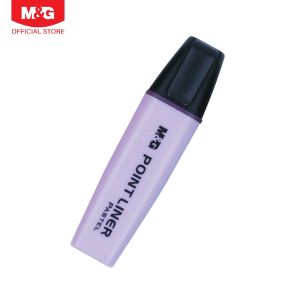 M&G Point Liner Pastel Colour Highlighter - Quick Dry Chisel Tip 6 Unique Pastel Colors AHM21578