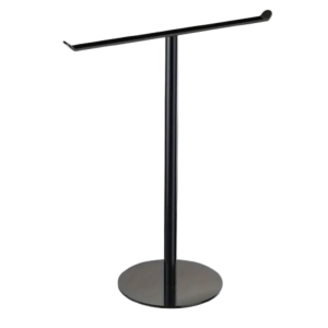 MMLUCK Stainless Steel Bath Towel Stand Modern Style T-Shape Bathroom Towel Hanger Multifunctional Creativity Towel Bar Rack Vanities