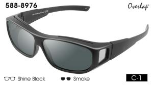 CTS IDEAL 588-8976 Overlap Polarized Sunglasses