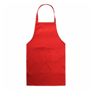 Kitchen Apron Oil Proof Cooking 2 Pockets Chef Waiter Cafe Restaurant Barber