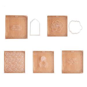 Ngày làm bằng tay của mẹ khuôn bánh quy dễ dàng phát hành bánh fondant khuôn trang trí dụng cụ làm bánh nhà bếp