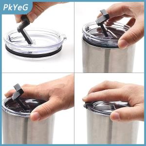 PkYeG 1PC chống tràn nắp cho 20 và 30 oz Nắp phù hợp với cốc và thay thế nhiều hơn Cốc Cốc chống tràn nắp thả mua sắm