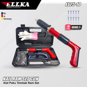 ELLKA (COD) Alat Mesin Tembak Paku Beton Nail gun Fastening Gun Ramset Gun Pistol Paku Baja Manual Rivet Tufting Beton Baja Dinding Jangkar Kawat Slotting Dekorasi Alat Listrik Alat Paku