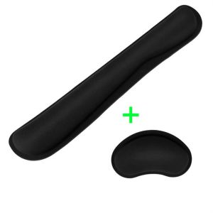 JKDESIGN Gaming Comfortable Laptop For PC Non-slip Mice Mat Mouse Pad Keyboard Pad Wrist Rest Pad Mouse Mat