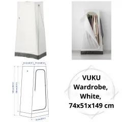 IKEA SEKINER Hook for door, White