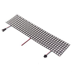 LENMAX. Individually Addressable DC5V 8x8 16x16 8x32 WS2812B with IC RGB LED Light Panel Module Pixel Screen Pixels Led Panel Matrix Panel Light