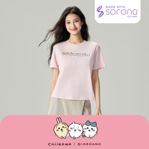 Giordano CHIIKAWA Collection Womens Sorona® Short-Sleeve Graphic T-Shirt 05396403