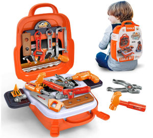 22 PCS Kids Tool Set Child Full Pretend Play Set Simulation Repair Tools Screwdriver Learning Tool Kit Children Gift
